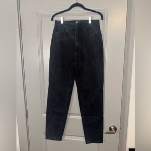 BDG black high rise jeans, size 27
